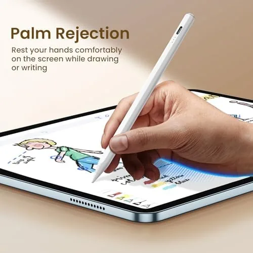 Another view of the Hastraith Stylus Pen for iPad 2018-2026,13Min Fast Charge Apple iPad