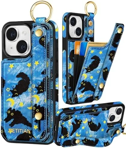 Petitian for iPhone 14/13 Case with Wallet - Women Girls Cute Girly Aesthetic Unique Review: Tested and Rated