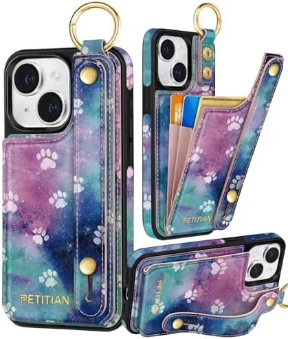 Petitian for iPhone 14/13 Case with Wallet - Women Girls Cute Girly Aesthetic Unique Review: Tested and Rated