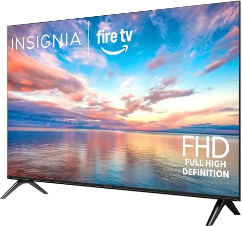 The back panel of the TV showing the HDMI, USB, and antenna inputs