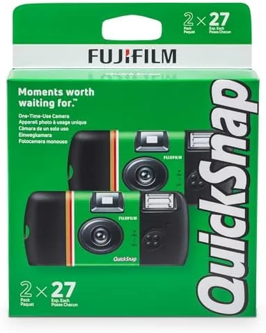 Fujifilm QuickSnap Flash 400 2 Pack Review: Film Fun Revisited