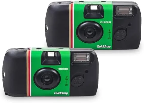 A comparison of the QuickSnap with a reusable film camera and a smartphone