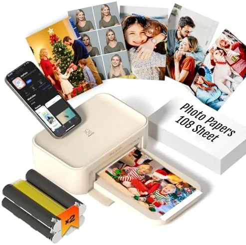 iDPRT 4x6 Photo Printer, CP4100 Instant Photo Printer for iPhone & Android with 108 Review: Tested and Rated