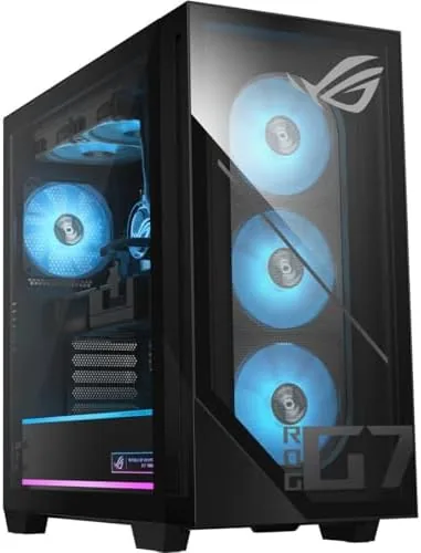 Ray tracing enabled in a game scene on the ROG G700 showing reflections and lighting