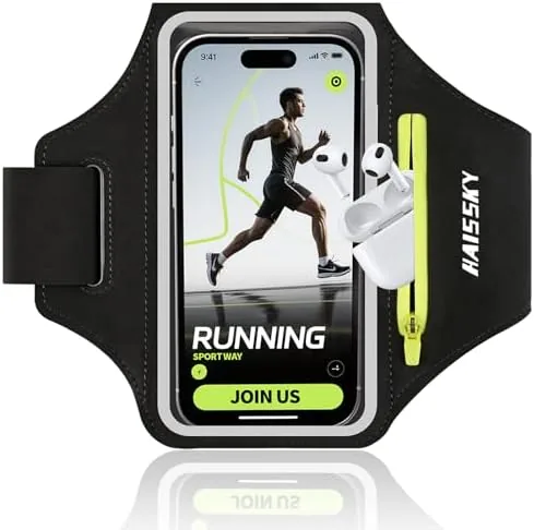 Running Armband with Earphone Bag Review: Steady Phone, Free Hands