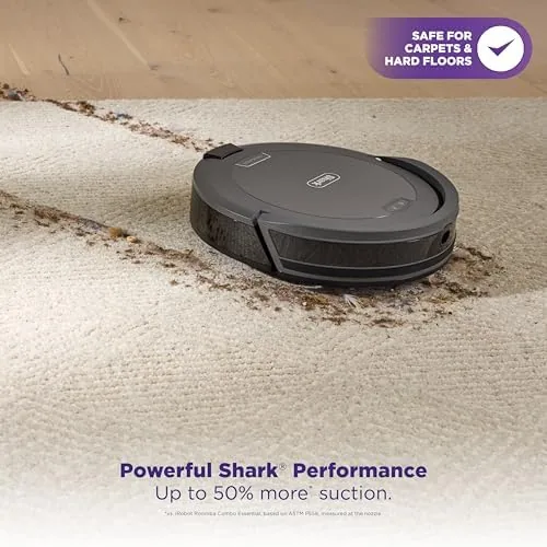Close look at the Shark Navigator Robot Vacuum, SmartPath Navigation, Steel Grey, RV2110 | build quality