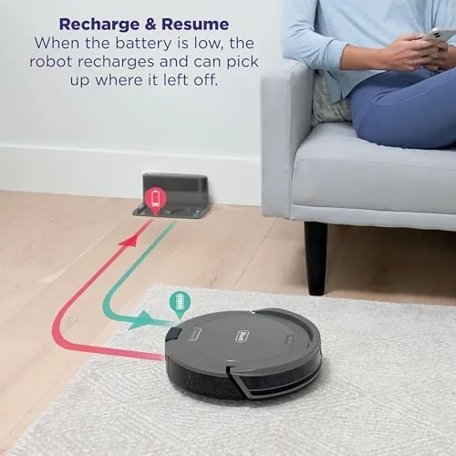 Testing the Shark Navigator Robot Vacuum, SmartPath Navigation, Steel Grey, RV2110 | over two weeks