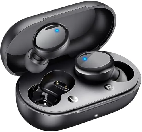 Overview of the Lanteso True Wireless Earbuds Bluetooth 5.4, in Ear Headphones |