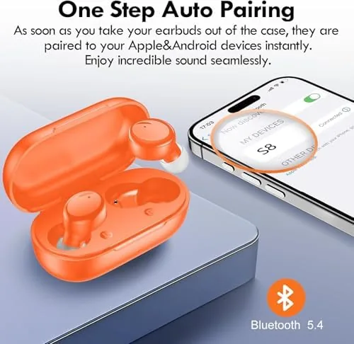 Another view of the Lanteso True Wireless Earbuds Bluetooth 5.4, in Ear Headphones |
