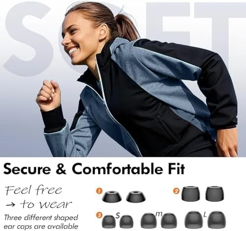 The Lanteso True Wireless Earbuds Bluetooth 5.4, in Ear Headphones | compared in context