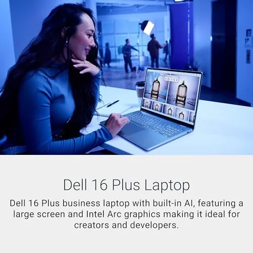 Close look at the Dell 16 Plus Laptop QHD+, Intel Core Ultra 9 288V build quality