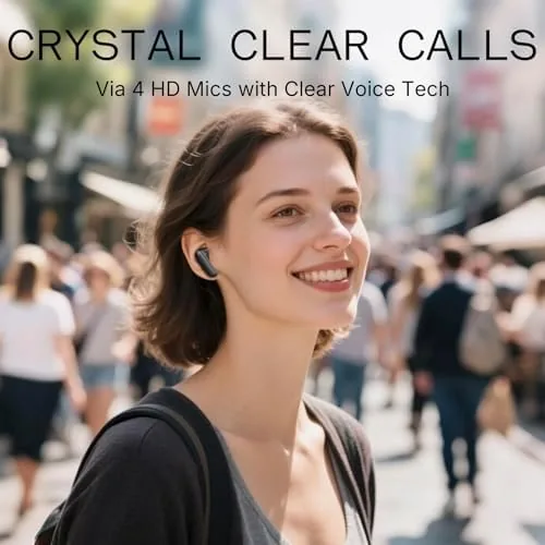 Close look at the CMF Buds 2a Wireless Earbuds Active Noise Cancelling 42dB Hybrid build quality