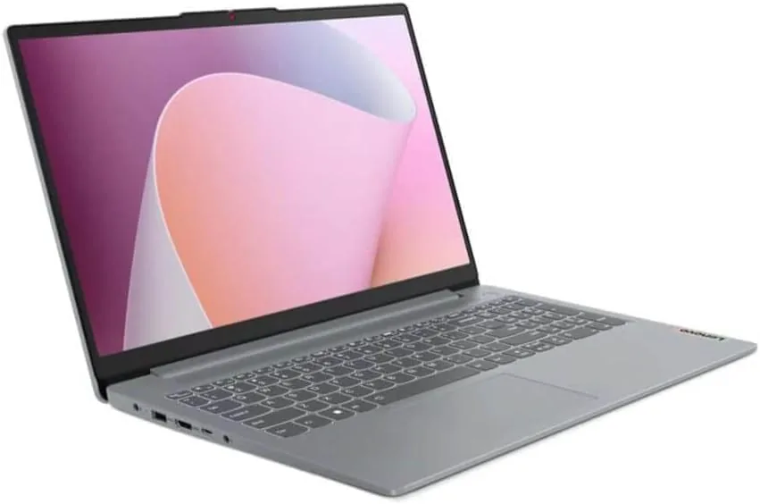 Heavy browser and document workload running on the IdeaPad Slim 3