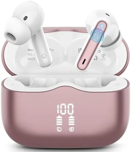 Wireless Earbuds, Bluetooth 5.4 Headphones in Ear with 4 ENC Noise Cancelling Mic, New Review: Tested and Rated