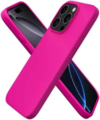 ORNARTO for iPhone 16 Pro Case, Liquid Silicone, Berry Pink | 4-Layer Liquid Silicone Review: Tested and Rated