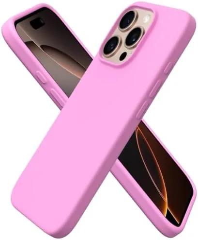 Testing the ORNARTO for iPhone 16 Pro Case, Liquid Silicone, Berry Pink over two weeks