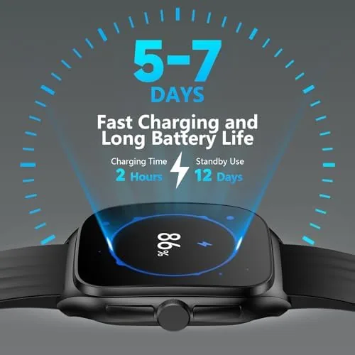 The SOUYIE Smart Watch with SOS, 1.85" AMOLED Display Fitness Tracker compared in context