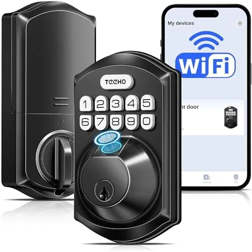 TEEHO TE012W WiFi Smart Lock Review: Fingerprint Entry for Your Front Door
