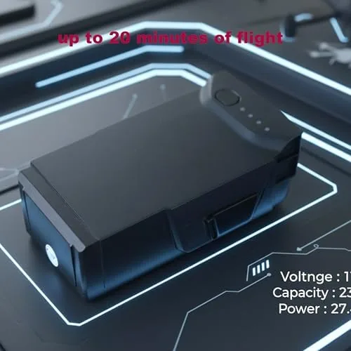 Close look at the Mavic Air Battery 2375mAh Intelligent Flight Battery Compatible with DJI build quality