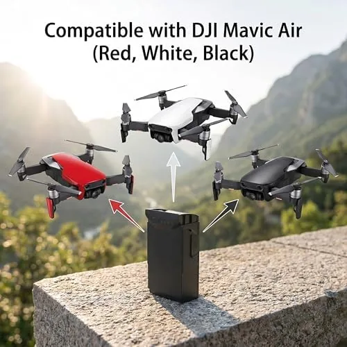 The Mavic Air Battery 2375mAh Intelligent Flight Battery Compatible with DJI in real use