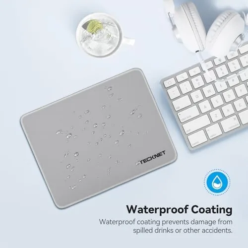 Another view of the TECKNET Mouse Pad with Durable Anti-fray Stitching, Small Mousepad |
