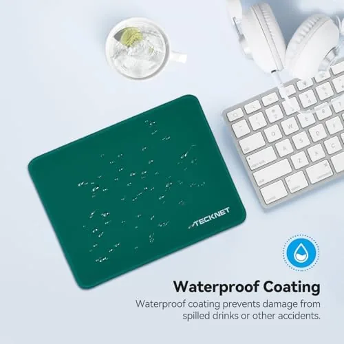 Another view of the TECKNET Mouse Pad with Durable Anti-fray Stitching, Small Mousepad |