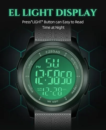 The Metal Ultra-Thin Waterproof Digital Watch Men | Military Watches with compared in context