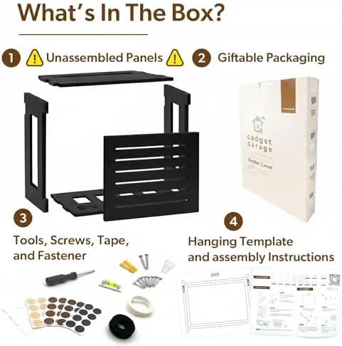 The WiFi Router Storage Cabinet Router Box Hider WiFi Box Hider in real use