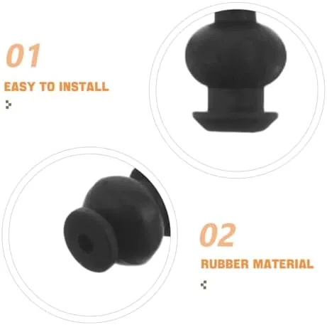 The Damping Rubber Balls: 10pcs Heavy Duty Anti-Vibration Shock Absorption Stabilizing in real use