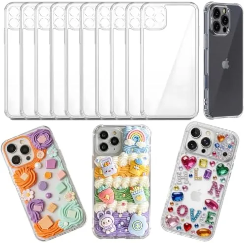 stino DIY Phone Junk Case for iPhone, 10 Pack Clear Cases, Crystal Transparent Junk Review: Tested and Rated