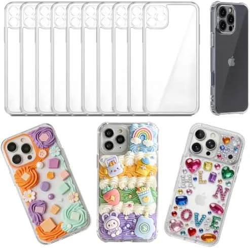 stino DIY Phone Junk Case for iPhone, 10 Pack Clear Cases, Crystal Transparent Junk Review: Tested and Rated
