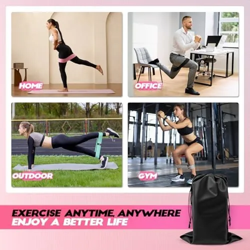 The Lianjindun Booty Resistance Bands for Legs & Glutes, Non-Slip Workout compared in context