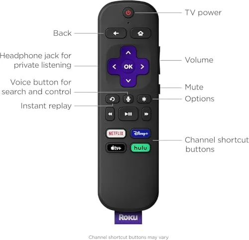 4K HDR movie scene displayed on a television through the Roku Ultra LT