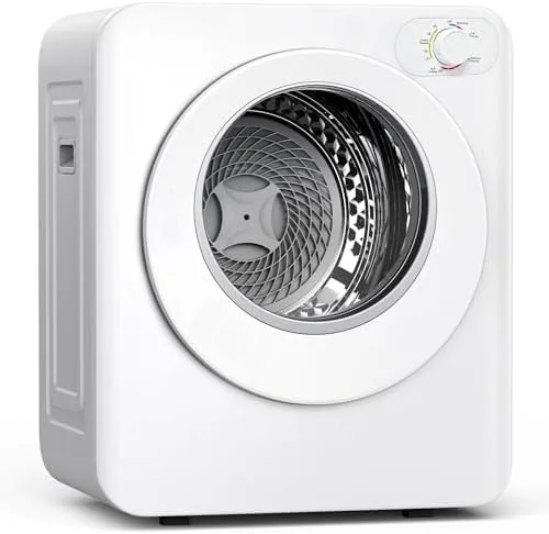 Euhomy portable clothes dryer standing in a small apartment corner