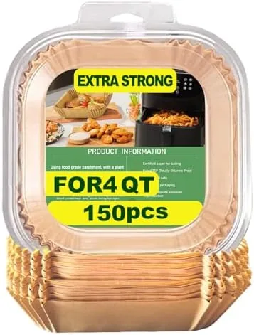 Air Fryer Liners Disposable 4QT/5QT for Chefman Air Fryer | 7.5 Inch 150Pcs Parchment Review: Tested and Rated