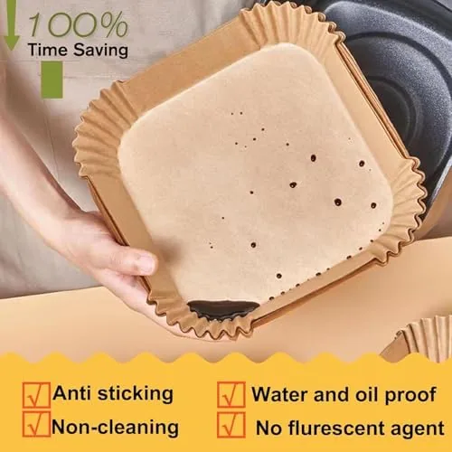 Another view of the Air Fryer Liners Disposable 4QT/5QT for Chefman Air Fryer |