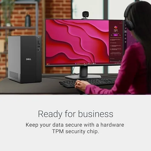 Dell tower desktop next to a budget tower and a gaming tower