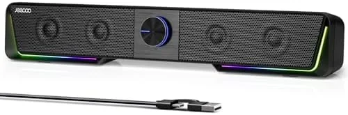 Jeecoo A40 Bluetooth Computer Speakers with Clear Sound, USB Plug & Play PC Speakers Review: Tested and Rated