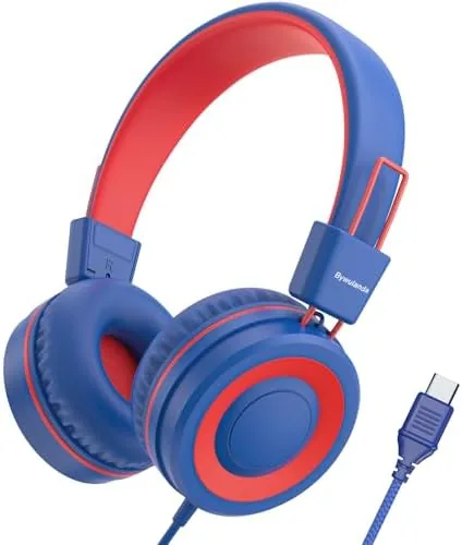 Bywulanda Upgrade USB Type C Kids Headphone for School, 94dB Safe Volume Limited, HD Review: Tested and Rated