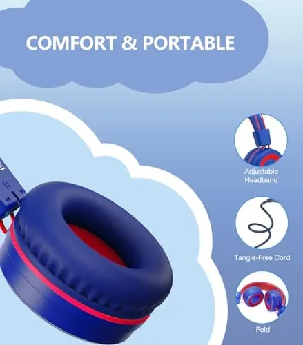 The Bywulanda Upgrade USB Type C Kids Headphone for School, 94dB compared in context