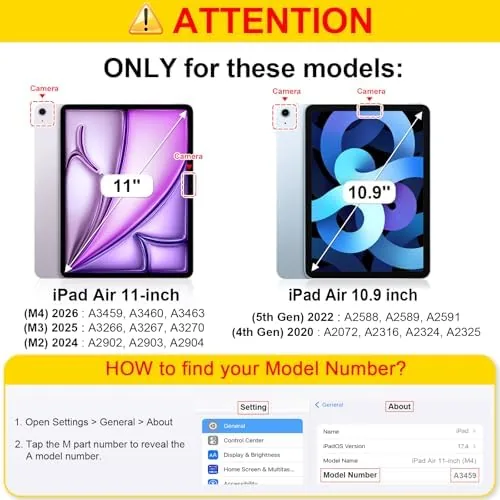 Close look at the Fintie Kid-Friendly Case for iPad Air 11-inch & iPad Air build quality
