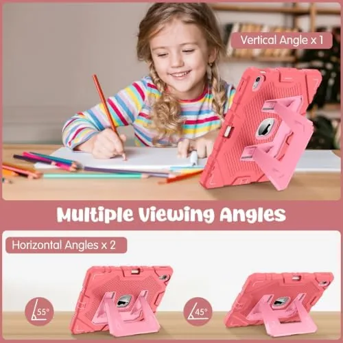 The Fintie Kid-Friendly Case for iPad Air 11-inch & iPad Air in real use