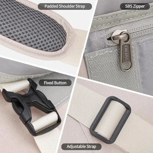 Testing the Messenger Bags for Women 17 Inch Laptop Crossbody Bags for over two weeks