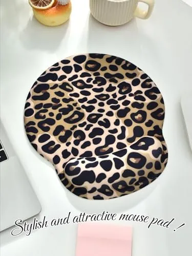Another view of the Leopard Mouse Pad Wrist Support Wrist Rest, Ergonomic Mouse Pad