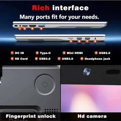 The KUMNOSAL 2026 Laptop,15.3 Inch Laptop with i5-8210Y(Up to 3.6GHz), 24GB compared in context