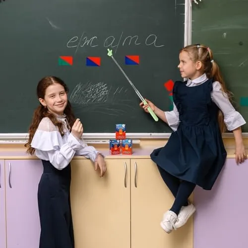 The Azureal 6PCS Pointer Finger Stick, Extendable Colorful Finger Pointer Stick compared in context