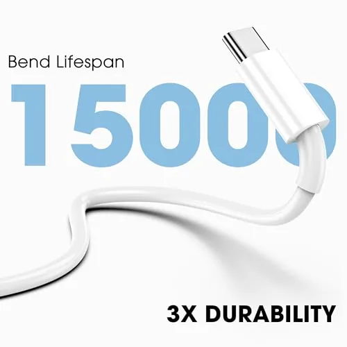 Another view of the USB C to USB C Cable, USBC Cable for Apple