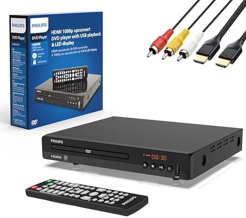Philips DVD Players for TV with HDMI Port 1080P All Region HD DVD Player Review: Tested and Rated