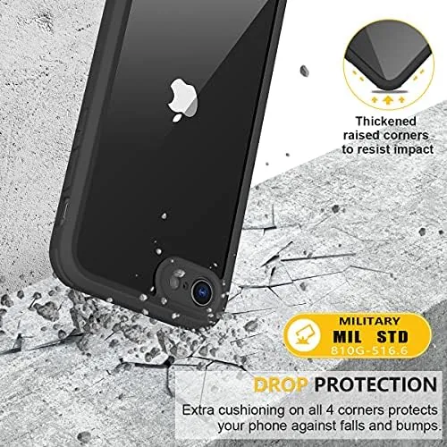 Another view of the miracase for iPhone SE Phone Case 3rd/2nd Generation 2022 2020