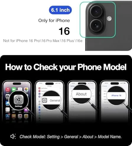 Close look at the Magnetic for iPhone 16 Wallet Case with Card Holder Black build quality